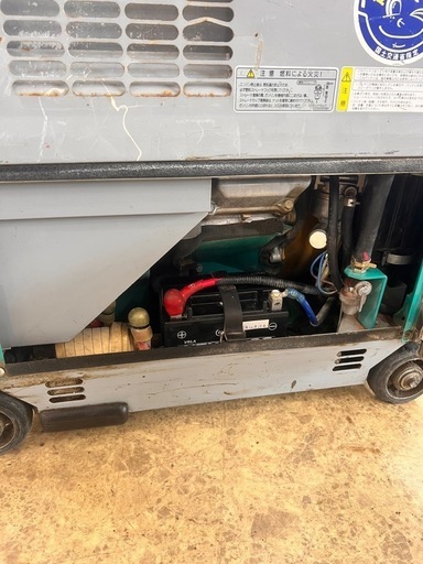 デンヨー エンジン溶接機 ウェルダー 溶接機 GAW-185ES 【10968013】