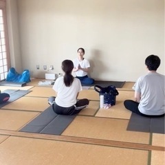 8月開催ヨガ教室[8月4日(日)18日(日)10時〜11時 ] の画像