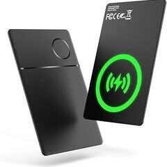 YIERSAN 紛失防止タグ【超薄カード型 ワイヤレス充電対応】小型 gps 子供 財布 gpsタグ 大音量 スマートタグ gps カード エアカード 忘れ物防止 タグ スマートトラッカー 紛失防止トラッカー 子供や高齢者を見守り 財布 さがす 落とし物防止 IP68防塵防水 日本語説明書付き ブラックの画像