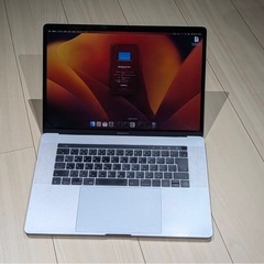 【新品★バッテリー】MacBook Pro 2017 i7 16GB 256GB A1707 15インチ スペースグレイ 
