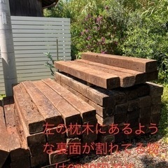 【格安枕木】耐久性抜群！長持ちする枕木で庭を美しく！の画像