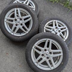タイヤ　14インチ4.5Jオフセット45      ４本