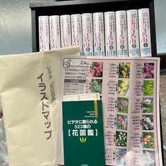 花の百名山　VHSビデオ20巻　山と渓谷社の画像