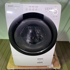 【WM02】シャープ/SHARP ドラム式洗濯機 ES-S7G-...