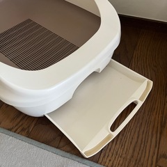 猫トイレデオトイレハーフカバーの画像