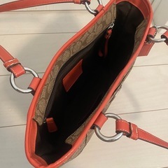 coachトートバッグの画像