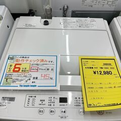 ジモティ来店特価!!　洗濯機　ヤマダ　YWM-T45H1　2022　　J-0749