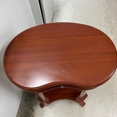 K2407-643 サイドボード 猫脚 天板背面汚れあり 中古の画像