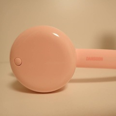 ダンスーン DANSOON NECKBAND FAN FLEX ピンク　USB充電 ネックファン 羽根なし 首かけ扇風機 角度調節可能の画像