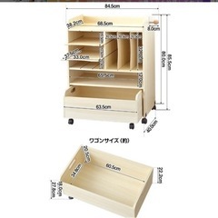 ✴︎楽天1位人気￥10560万能シェルフ棚ランドセルラック　　の画像