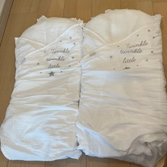 ディモワ　たまごマットおくるみ×2の画像