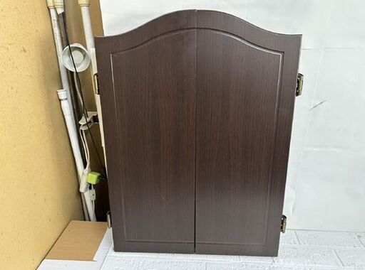 電池でのみ動作確認済 PENPEN PP.WD02A エレクトリックダーツボード 木製収納式 扉付 パーティーゲーム 現状品  札幌市白石区 白石店