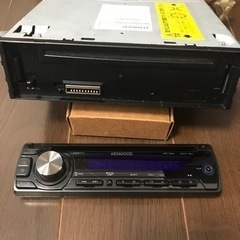 ケンウッドCDカーコンポの画像
