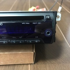 ケンウッドCDカーコンポの画像