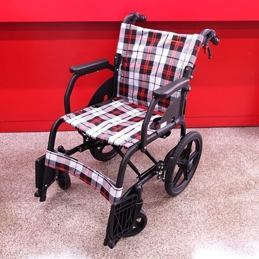 【お話し中】0220497119★  ケアペアレンツ  介護 介助型 車椅子 アルミ製 折りたたみ 車イス