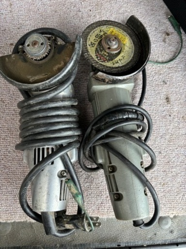 電気ディスクグラインダ☆TOSHIBA☆SHINKO☆T-100GDH☆DGD-100A☆1台4000円です♪