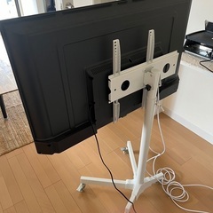 液晶テレビ 43型MAXZEN J43CH06 & テレビキャスターの画像