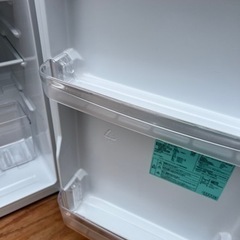 市内送料無料【2023年式中古美品】130L 2ドア　冷蔵庫　の画像