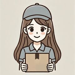 軽貨物の配送スタッフ(^ω^ฅ)【嬉しい寮完備🏡新しい街でオシゴ...