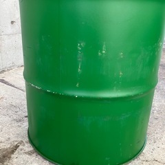 【格安！】クローズドラム缶 200L｜1本1,600円！DIY・収納・雨水タンクなどに◎【在庫5本】の画像