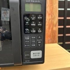 市内送料無料【中古美品2023年式】SHARP電子レンジ　オーブンレンジの画像