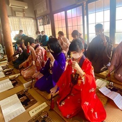 【御詠歌と浴衣の着付け】文化庁伝統文化親子教室の画像