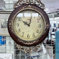 🕐️ビクトリア調🕐️壁掛け時計🕐️振り子クロック🕐️ブラウン🕐️...