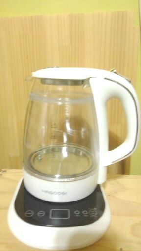 ハゴオギ (HAGOOGI) 電気ケトル ガラス 1.0L