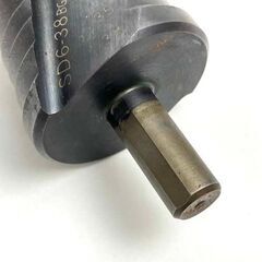 【中古品】ハウスビーエム HOUSE BM 鉄・ステン ステップドリル 15段 10㎜チャック式 ストレート軸タイプ SD6-38 工具 ※ほぼ未使用かと思われますの画像