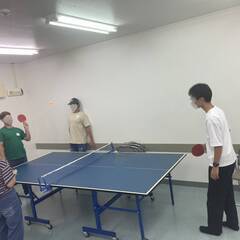 卓球がしたいですー！Lets play Ping Pong!
