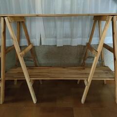 アウトドア　キャンプ　棚　キッチンラック　