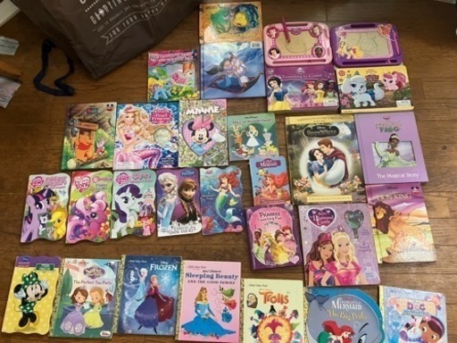 大幅値下げ英語の絵本　43冊　ディズニー、プリンセスなど　大量まとめ売り