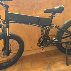 MOVE X 電動自転車　ファットタイヤ　e-bikeの画像