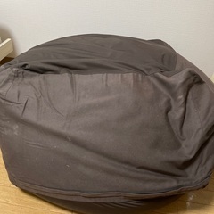 無印良品　ビーズクッションの画像