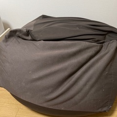 無印良品　ビーズクッションの画像