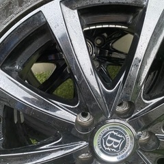 オデッセイ　アルファード　ヴェルファイア　ホイール　215/55R17の画像