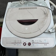 商谈中洗濯機　ジャンク品