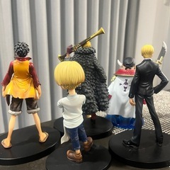 ワンピース  ONEPIECE フィギュア 5体セットの画像