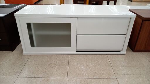 ★ジモティ割あり★ ニトリ テレビ台 白 H50×D45×W123 クリーニング済み TJ7559