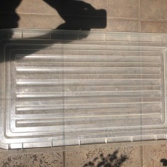 衣装ケース　プラ　使用済みの画像