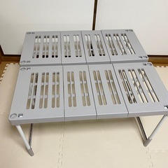 取引完了　タテ・ヨコ伸縮　押し入れラック２台　(２台で1200円)