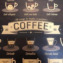 コーヒー ポスター☆オシャレ☆の画像