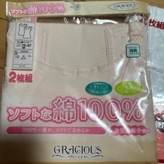 レディースノースリーブラン型インナー5枚セット、サイズＭの画像