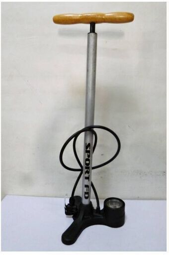 LEZYNE フロアポンプ　SPORTS FD　　空気入れ　動作良好　FLOOR PUMPS 　ロードバイク　　DV　DUAL　VALVE HEAD　EQUIPPED　レイザン