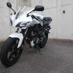 神奈川から ヤマハ YZF-R125 カウルレス