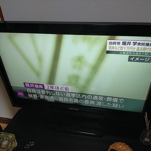 お話中)東芝、レグザ32型