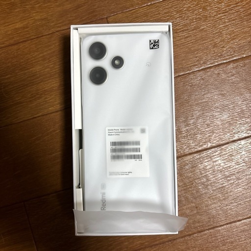 SIMフリー　Redmi 12 5G ホワイト新品未使用！