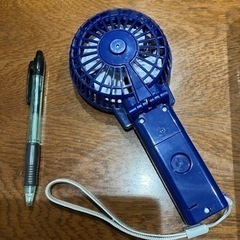 2wayハンディファン＆クールタオルのセットの画像
