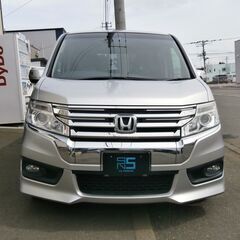 コミコミ46万円！本州仕入れ！H.25(2015)年 ステップワゴンスパーダ　4WD　両側パワスラの画像