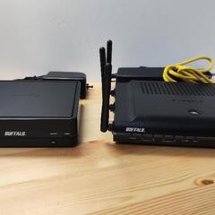 バッファローWZR-AGL300NH/E 無線LAN親機と子機セット